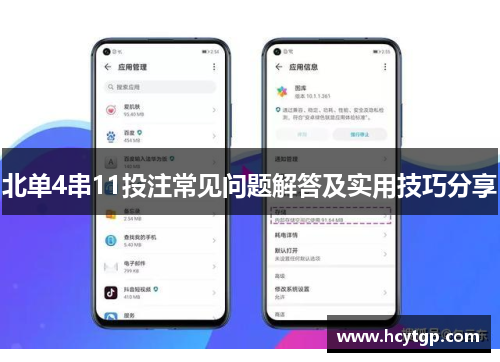 北单4串11投注常见问题解答及实用技巧分享